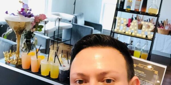 And this is what our bar and our bartenders look like